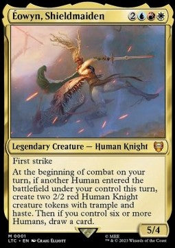 Éowyn, Shieldmaiden LTC-1 Mythic Near Mint Englisch Foil