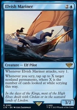 Elvish Mariner XLTR-283 Rare Near Mint Englisch