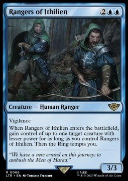 Waldläufer aus Ithilien LTR-66 Rare Excellent Deutsch