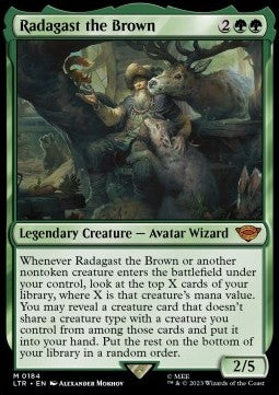 Radagast the Brown LTR-184 Mythic Near Mint Englisch