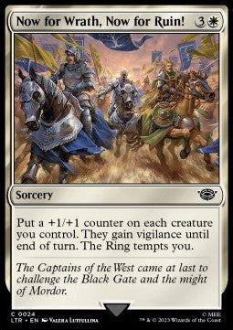 Now for Wrath, Now for Ruin! LTR-24 Common Near Mint Englisch