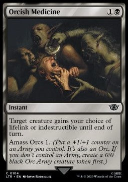Orcish Medicine LTR-104 Common Excellent Englisch
