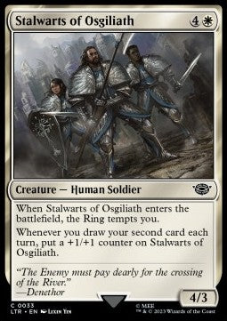 Getreue Osgiliaths LTR-33 Common Excellent Deutsch