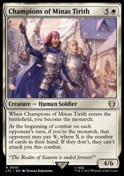 Champions of Minas Tirith LTC-10 Rare Near Mint Englisch