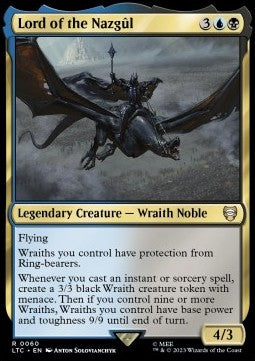 Fürst der Nazgûl LTC-60 Rare Near Mint Deutsch