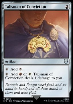 Talisman of Conviction LTC-285 Uncommon Excellent Englisch