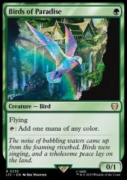 Birds of Paradise LTC-235 Rare Near Mint Englisch