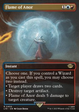 Flame of Anor XLTR-406 Rare Excellent Englisch Foil