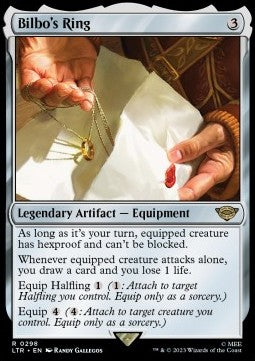Bilbo's Ring XLTR-298 Rare Near Mint Englisch