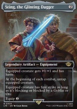 Sting, the Glinting Dagger XLTR-409  Excellent Englisch Foil