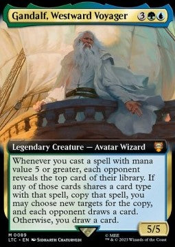 Gandalf, Westward Voyager XLTC-89 Mythic Good Englisch Foil