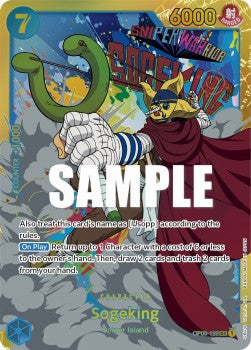 Sogeking (OP03-122) (V.1) OP03 Secret Rare Near Mint Englisch