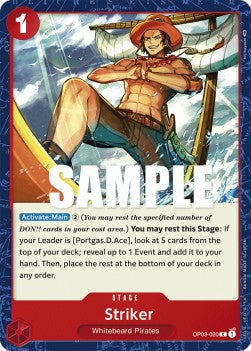 Striker (OP03-020) OP03 Common Good Englisch