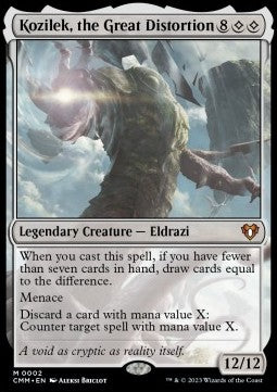 Kozilek, Verzerrung der Realität CMM-2 Mythic Excellent Deutsch
