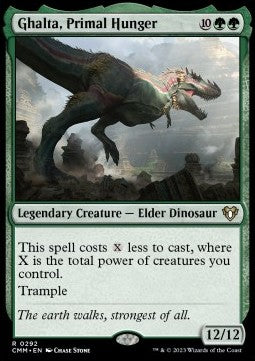 Ghalta, Primal Hunger CMM-292 Rare Good Englisch