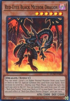 Rotäugiger schwarzer Meteordrache DUNE-095 Super Rare Excellent Deutsch 1. Auflage