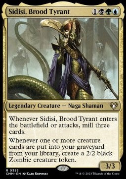 Sidisi, Brood Tyrant CMM-355 Rare Excellent Englisch
