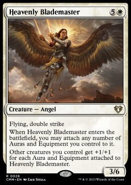 Heavenly Blademaster CMM-28 Rare Near Mint Englisch