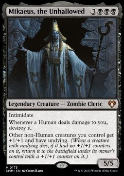 Mikaeus der Unheilige CMM-173 Mythic Near Mint Deutsch