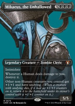 Mikaeus, the Unhallowed XCMM-675 Mythic Near Mint Englisch