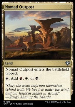 Nomad Outpost XCMM-1016 Uncommon Played Englisch