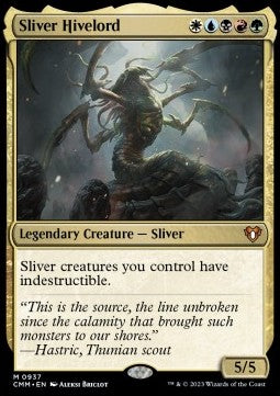 Sliver Hivelord XCMM-937 Mythic Excellent Englisch