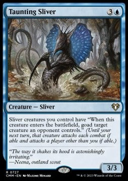 Taunting Sliver XCMM-727 Rare Near Mint Deutsch