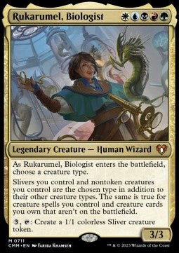 Rukarumel, Biologist (V.1) XCMM-711 Mythic Excellent Englisch Foil
