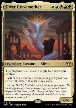 Sliver Gravemother (V.1) XCMM-707 Mythic Good Englisch Foil