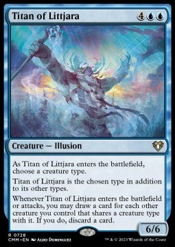 Titan of Littjara (V.1) XCMM-728 Rare Excellent Englisch