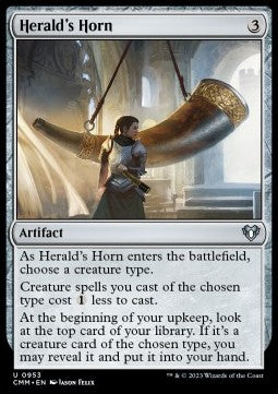 Herald's Horn XCMM-953 Uncommon Excellent Englisch