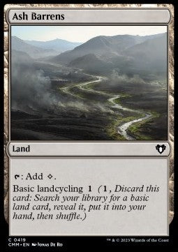 Ash Barrens CMM-419 Common Near Mint Englisch Foil