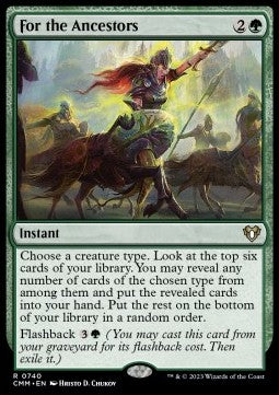 For the Ancestors XCMM-740 Rare Near Mint Deutsch