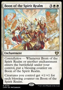 Boon of the Spirit Realm XCMM-720 Rare Excellent Englisch