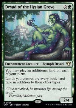Dryad of the Ilysian Grove XCMM-891 Rare Excellent Englisch