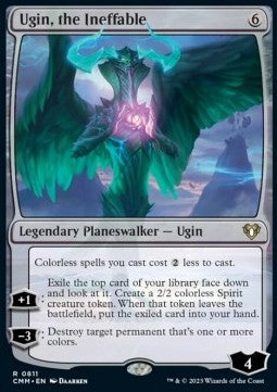 Ugin, the Ineffable XCMM-811 Rare Excellent Englisch