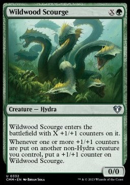 Wildwood Scourge CMM-332 Uncommon Good Englisch