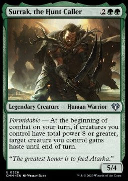 Surrak, the Hunt Caller CMM-326 Uncommon Excellent Englisch
