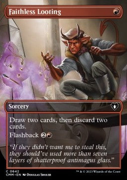Faithless Looting XCMM-642 Common Excellent Englisch Foil