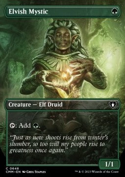 Elvish Mystic XCMM-648 Common Excellent Englisch