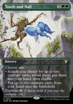 Tooth and Nail (V.2) XCMM-652 Rare Good Englisch