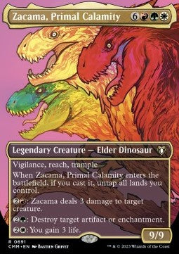 Zacama, Primal Calamity (V.2) XCMM-691 Rare Near Mint Englisch
