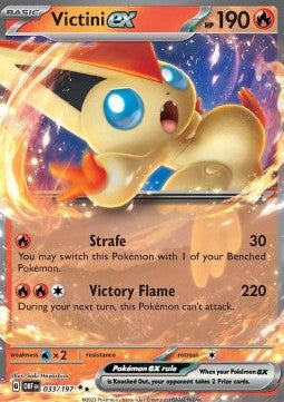 Victini ex OBF-033 Double Rare Excellent Deutsch