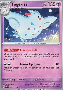 Togekiss OBF-085 Rare Excellent Englisch