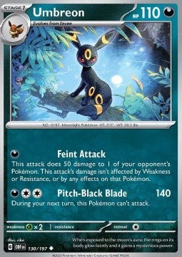 Umbreon OBF-130 Uncommon Excellent Englisch