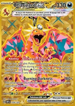 Charizard ex OBF-228 Secret Rare Excellent Englisch