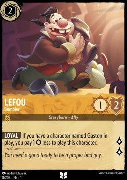 Lefou - Bumbler 1TFC-8 Uncommon Boosterfrisch Englisch Foil