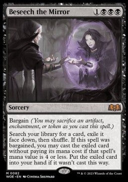 Beseech the Mirror WOE-82 Mythic Excellent Englisch