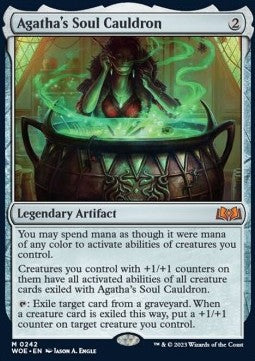 Agatha's Soul Cauldron WOE-242 Mythic Near Mint Englisch