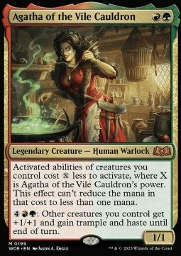 Agatha vom Schändlichen Kessel WOE-199 Mythic Near Mint Deutsch